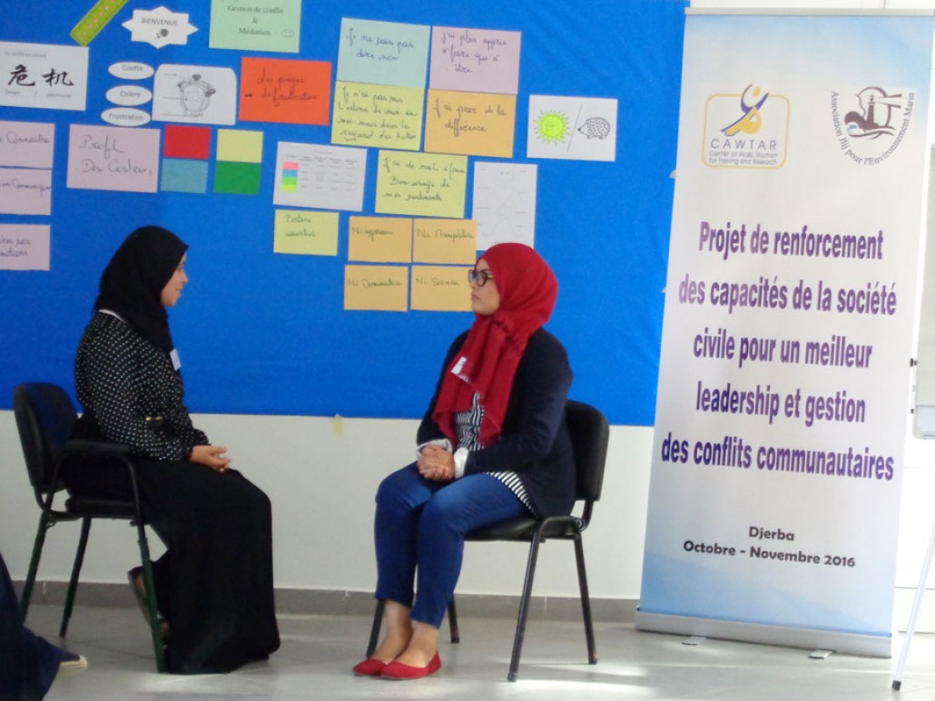 Projets de renforcement des capacités de la  société civile pour un meilleur leadership et gestion des conflits communautaires